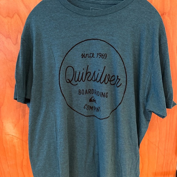 Quiksilver Other - Quiksilver Men's Teal Graphic Tee